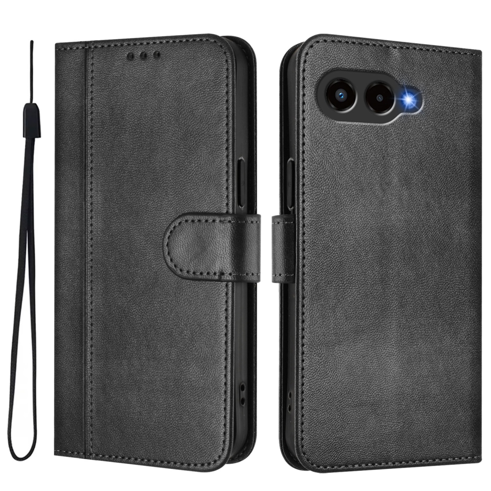 Retros knižkové puzdro na T-Mobile T Phone 3 - čierne