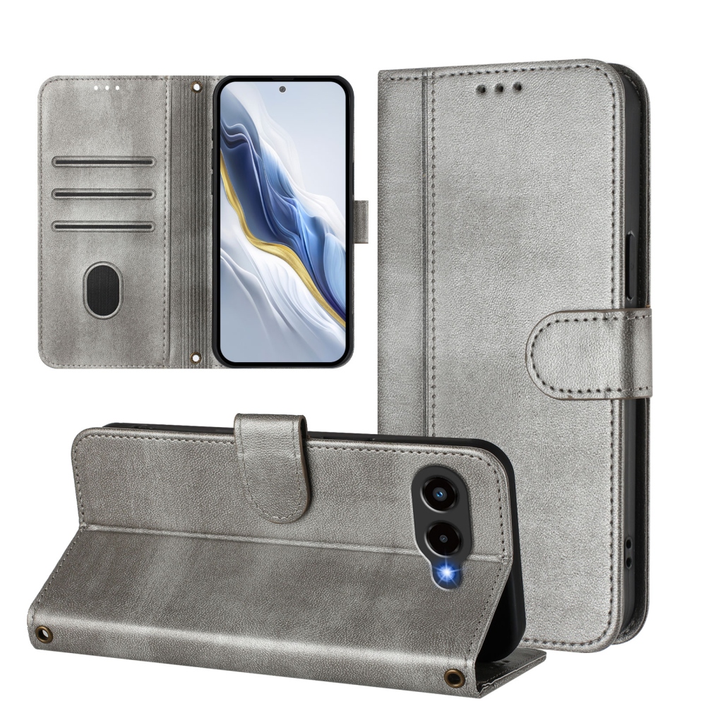 Retros knižkové puzdro na T-Mobile T Phone 3 - šedé