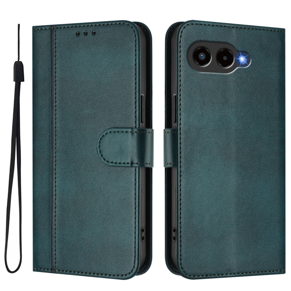 Retros knižkové puzdro na T-Mobile T Phone 3 - tmavozelené