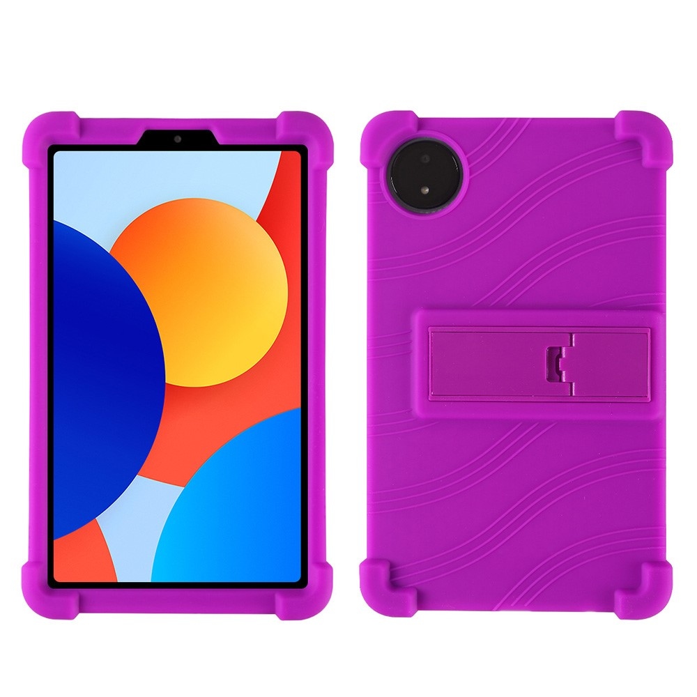 Protect silikónový obal s vystuženými rohmi na Xiaomi Redmi Pad SE 8.7 - fialový