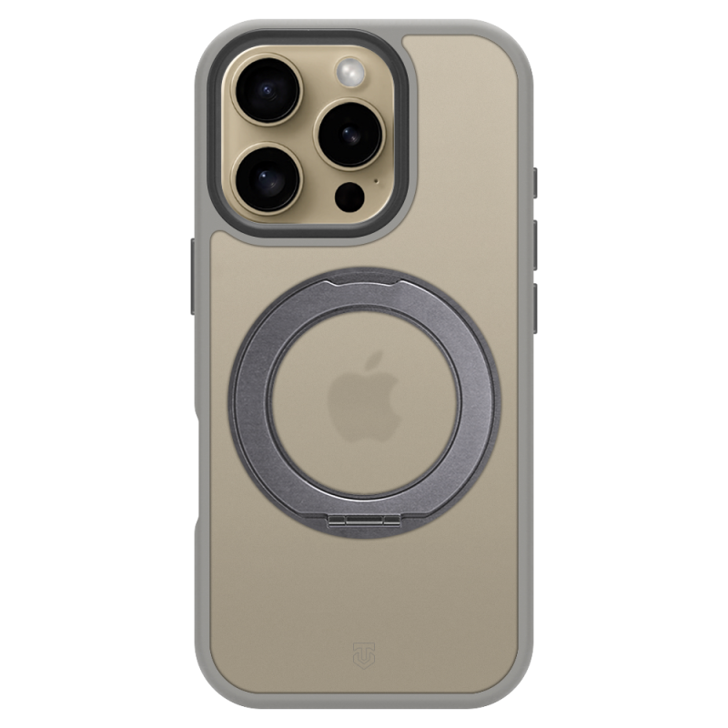 Tactical MagForce Hyperstand – puzdro pre Apple iPhone 16 Pro, svetlošedé