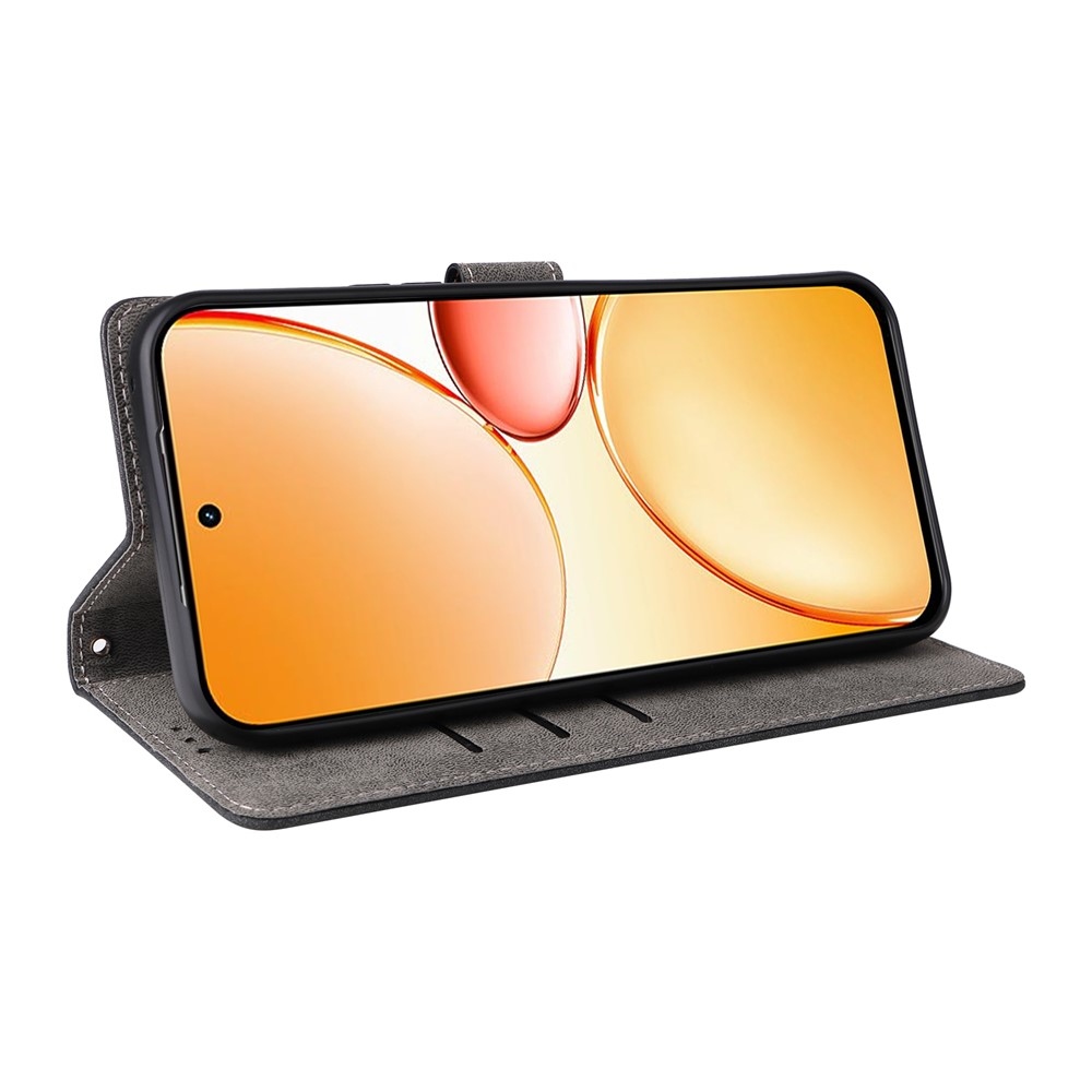 RFID knižkové puzdro na Realme C83 - čierne