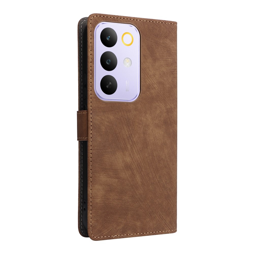 RFID knižkové puzdro na Realme C83 - hnedé