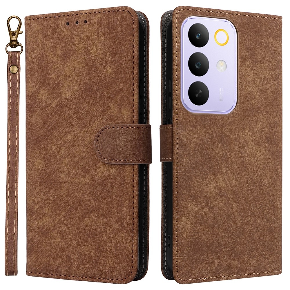 RFID knižkové puzdro na Realme C83 - hnedé