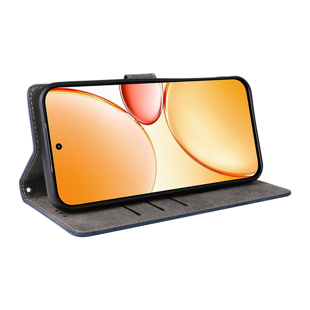 RFID knižkové puzdro na Realme C83 - modré