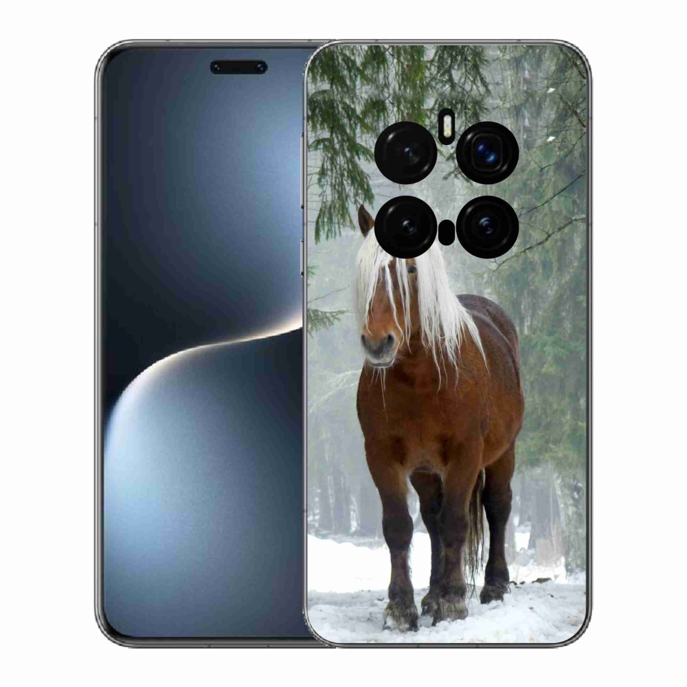 Gélový kryt mmCase na Honor Magic 7 Pro 5G - kôň v lese