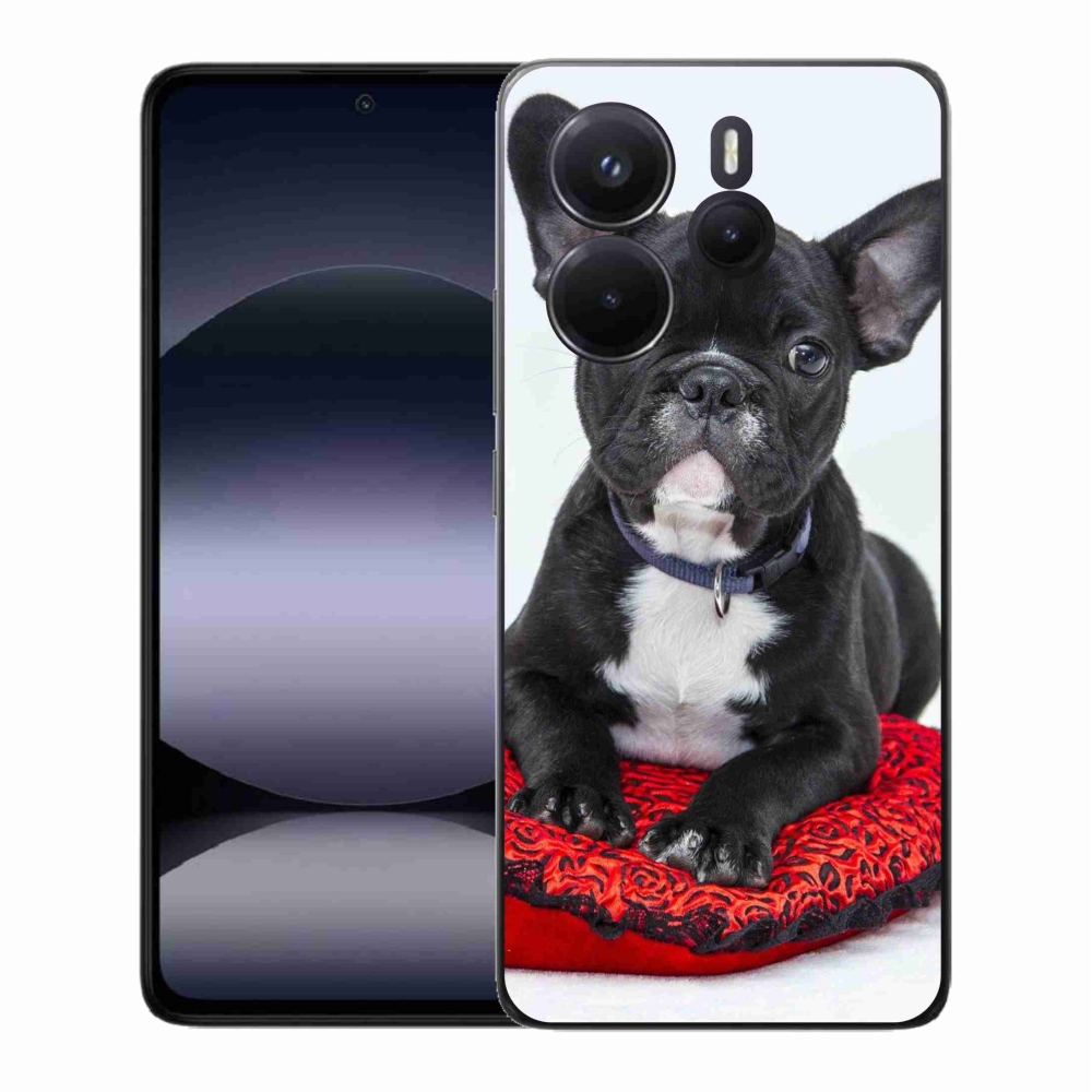 Gélový kryt mmCase na Xiaomi Redmi Note 14 - buldog