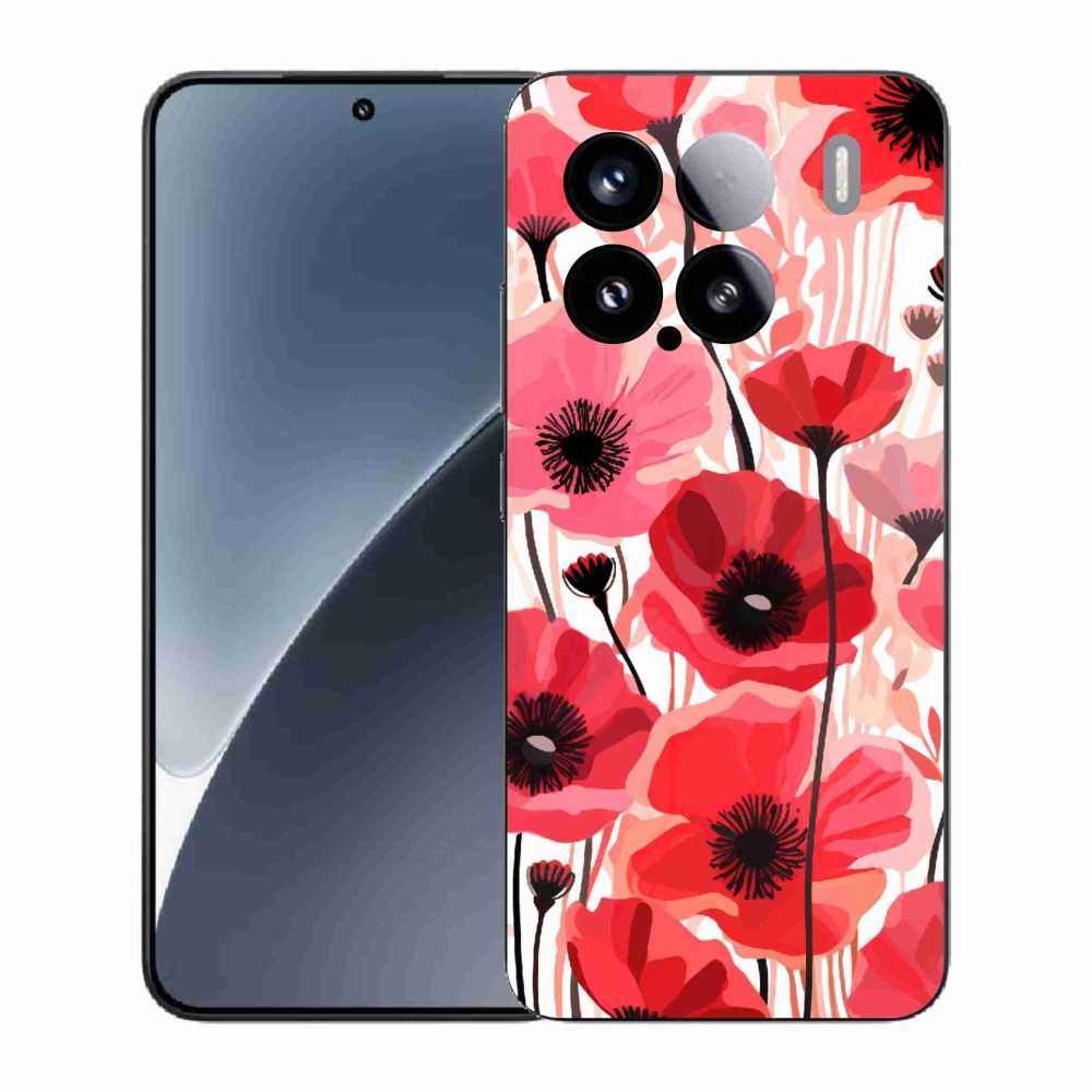 Gélový kryt mmCase na Xiaomi 15 - vlčí mak 1