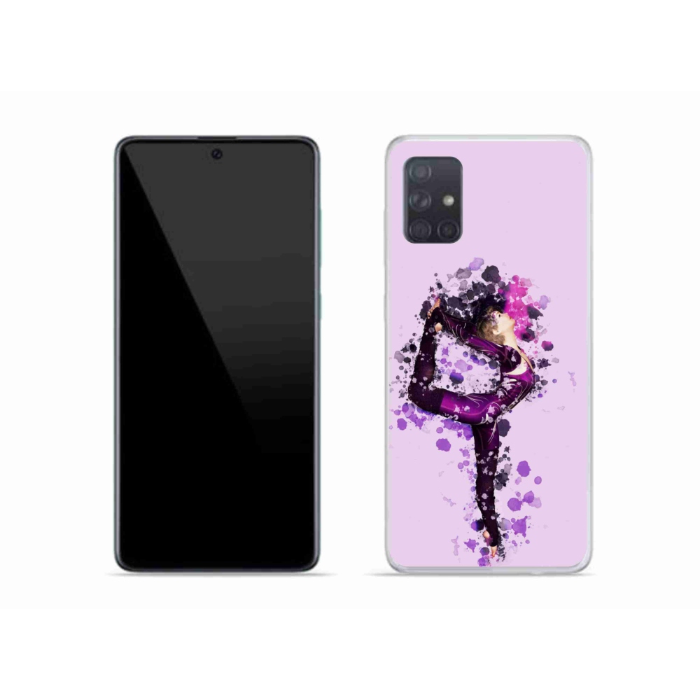 Gélový kryt mmCase na Samsung Galaxy A51 - baletka