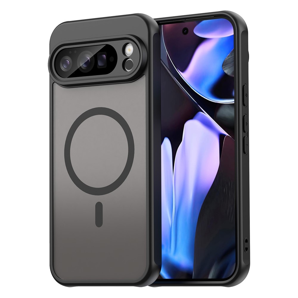 Case matný gélový obal s MagSafe na Google Pixel 10 Pro XL - čierny