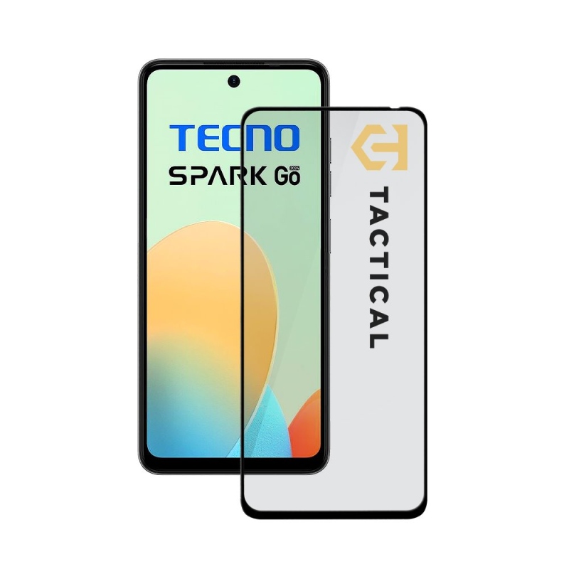 Tactical Glass Shield 5D sklo pre Tecno Spark GO 2024 Black
