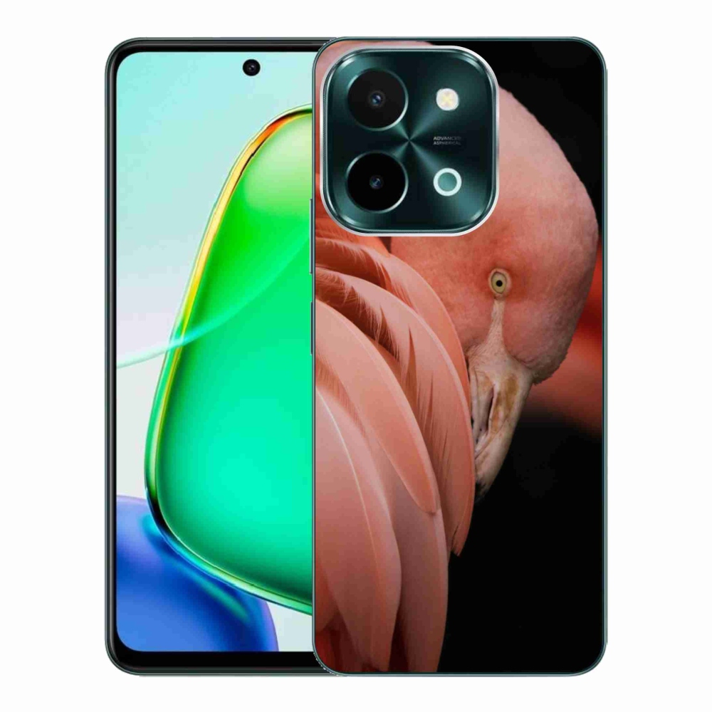 Gélový kryt mmCase na Vivo Y28 - plameniak 3