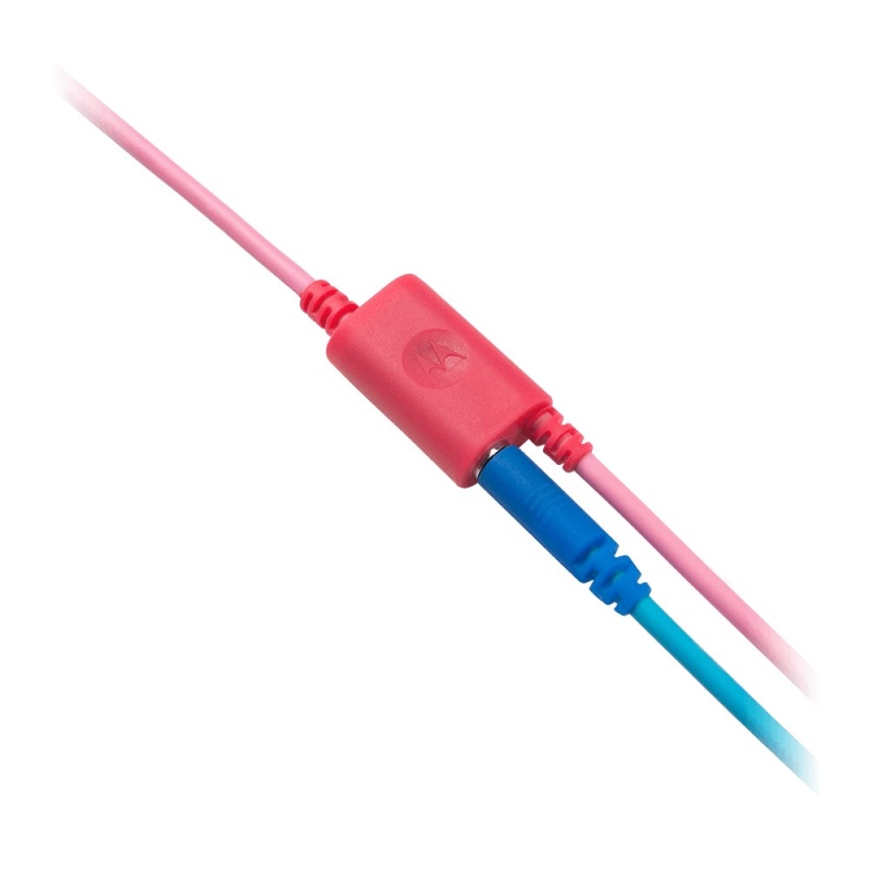 Motorola Moto JR200 Detská Drôtové Slúchadlá 3,5mm Pink