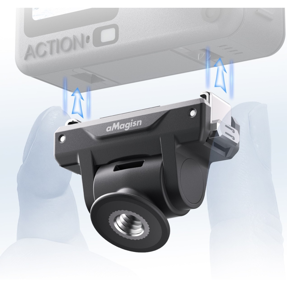 AMAGISN obojstranne nastaviteľný rýchloupínací adaptér pre DJI Osmo Action 6
