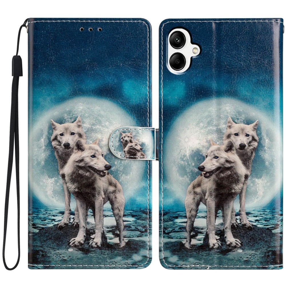 Unique knižkové púzdro na Samsung Galaxy A06 4G - dva vlci