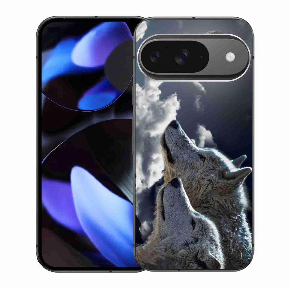 Gélový kryt mmCase na Google Pixel 9/9 Pro - vlci