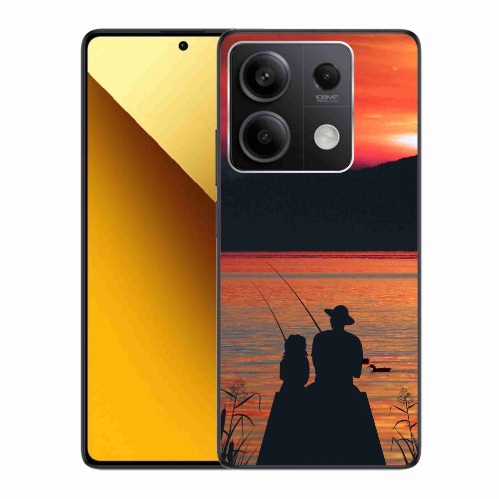 Gélový kryt mmCase na Xiaomi Redmi Note 13 5G - rybárčenie 3