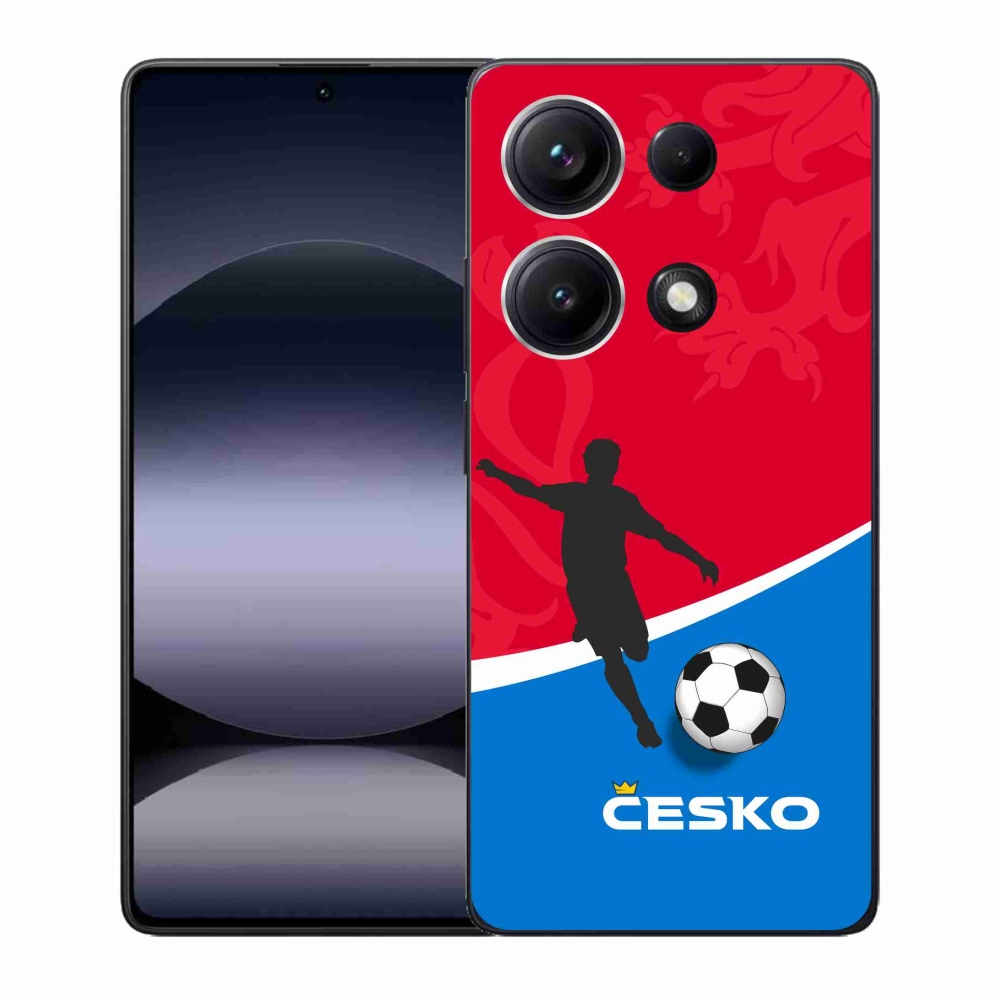 Gélový kryt mmCase na Xiaomi Redmi Note 14S - futbal Česko