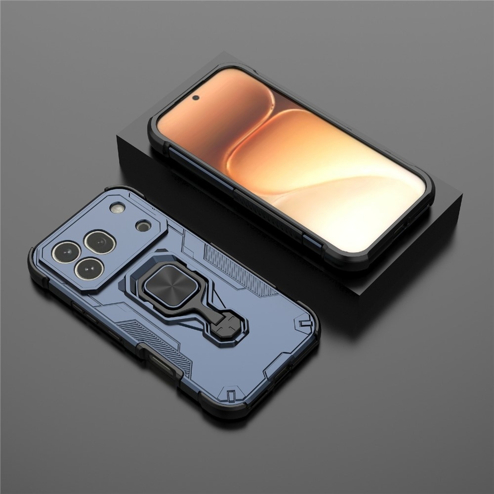Ring odolný kryt na mobil Honor 600 Pro 5G - modrý
