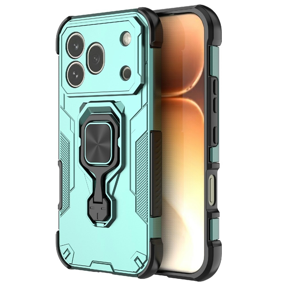 Ring odolný kryt na mobil Honor 600 Pro 5G - zelený