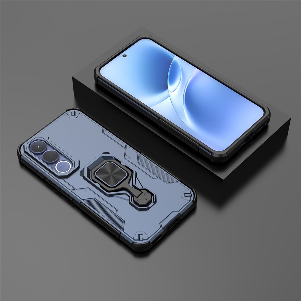 Ring odolný kryt pre mobil Vivo V70 FE 5G - modrý