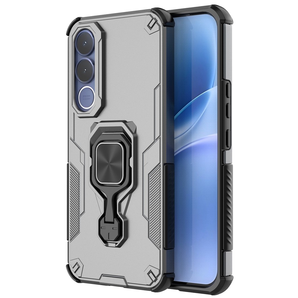 Ring odolný kryt na mobil Vivo V70 FE 5G - šedý