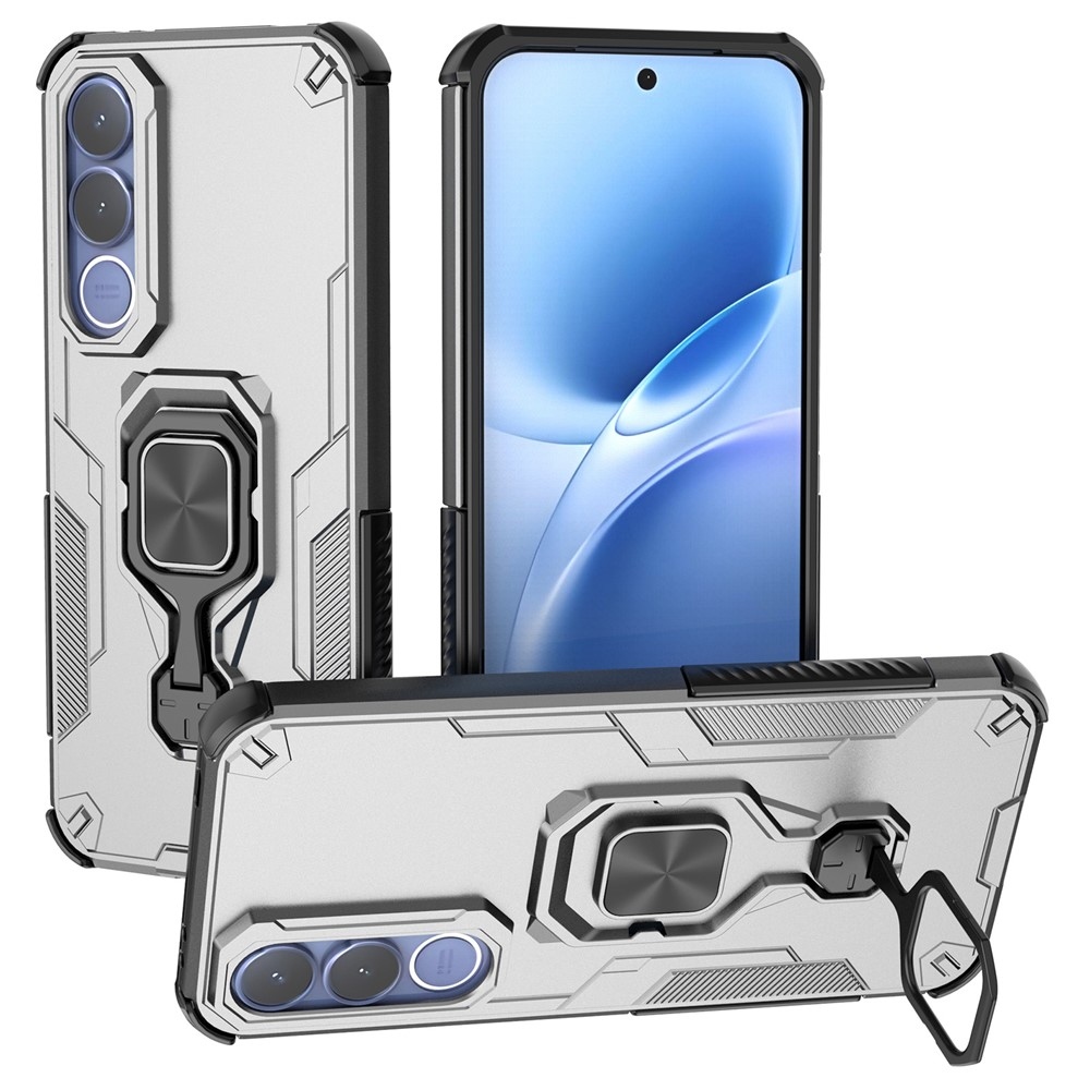 Ring odolný kryt na mobil Vivo V70 FE 5G - šedý