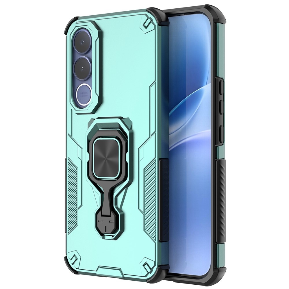 Ring odolný kryt pre mobil Vivo V70 FE 5G - zelený