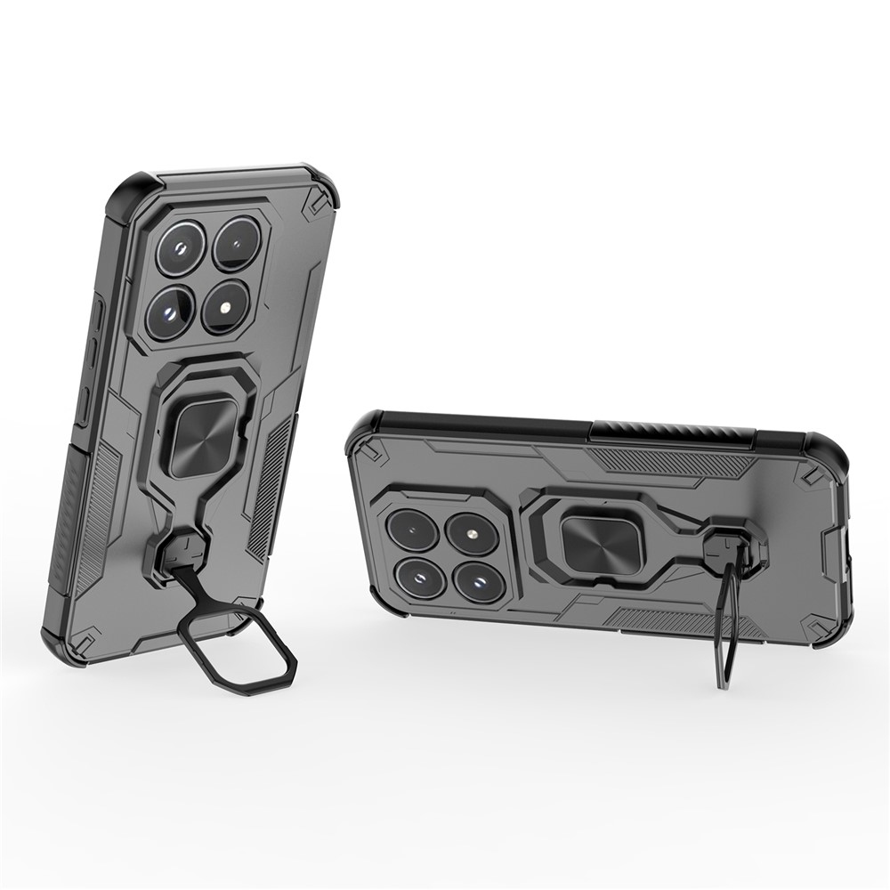 Ring odolný kryt na mobil Xiaomi 17 - čierny