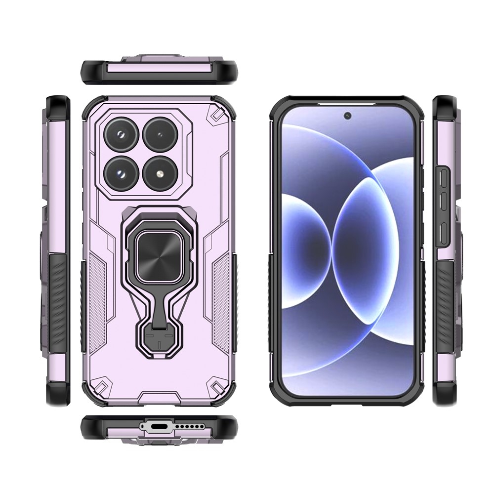 Ring odolný kryt na mobil Xiaomi 17 - fialový