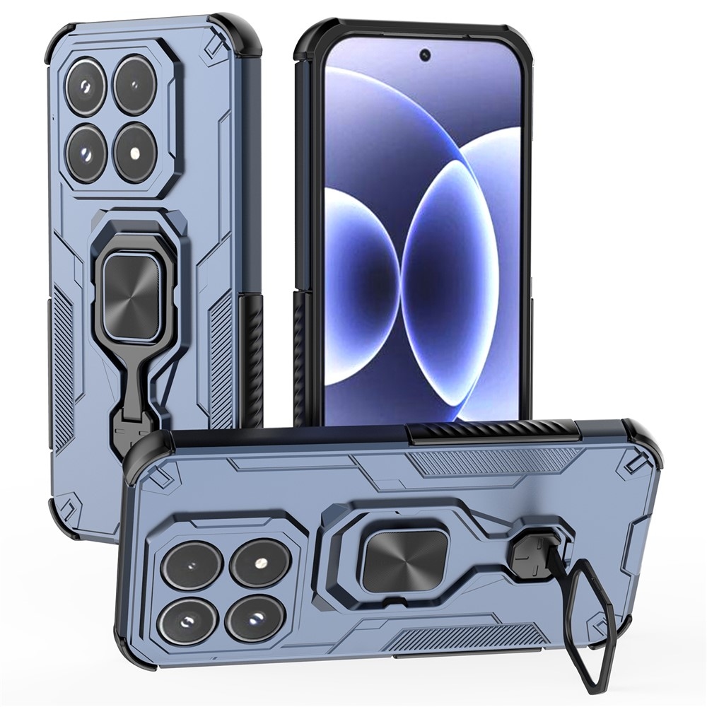 Ring odolný kryt na mobil Xiaomi 17 - modrý