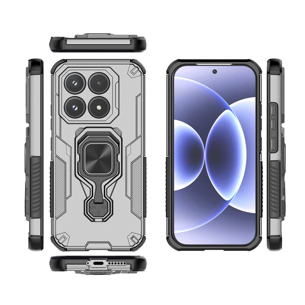 Ring odolný kryt na mobil Xiaomi 17 - šedý