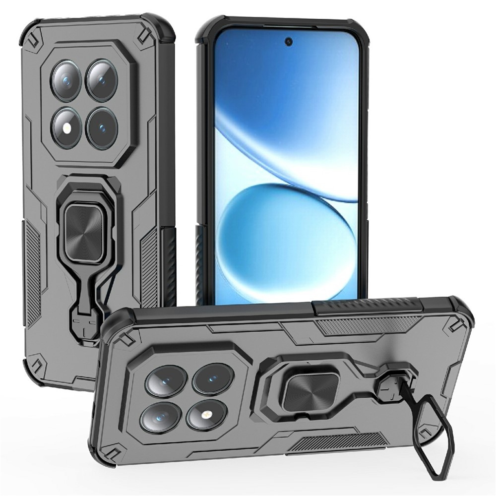 Ring odolný kryt na Xiaomi Redmi Note 15 Pro+ 5G - čierny