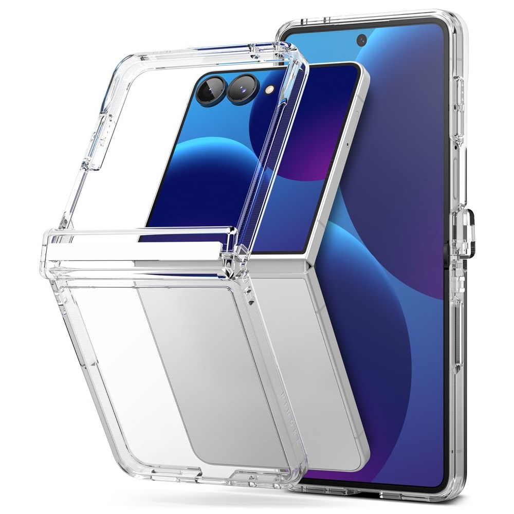 Ringke Fusion Flap obal na Samsung Galaxy Z Flip 8 - priehľadný
