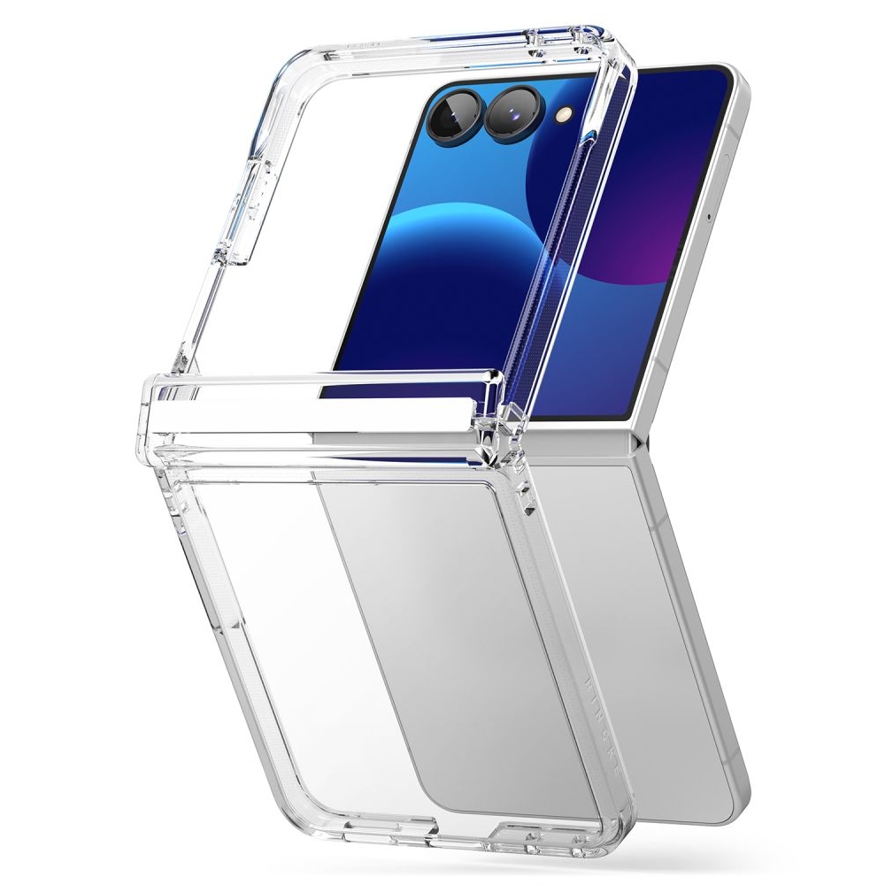 Ringke Fusion Flap obal na Samsung Galaxy Z Flip 8 - priehľadný