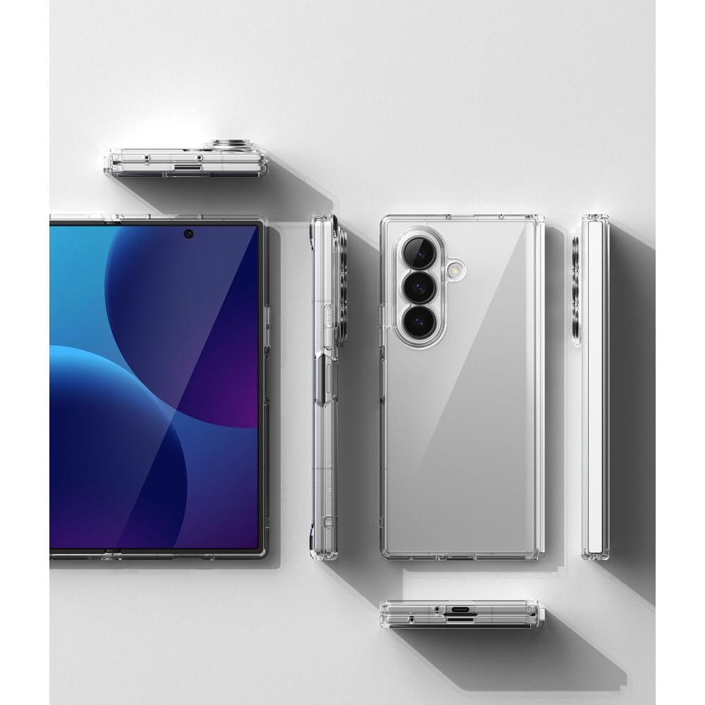 Ringke Fusion Flap obal na Samsung Galaxy Z Fold 8 Ultra - priehľadný