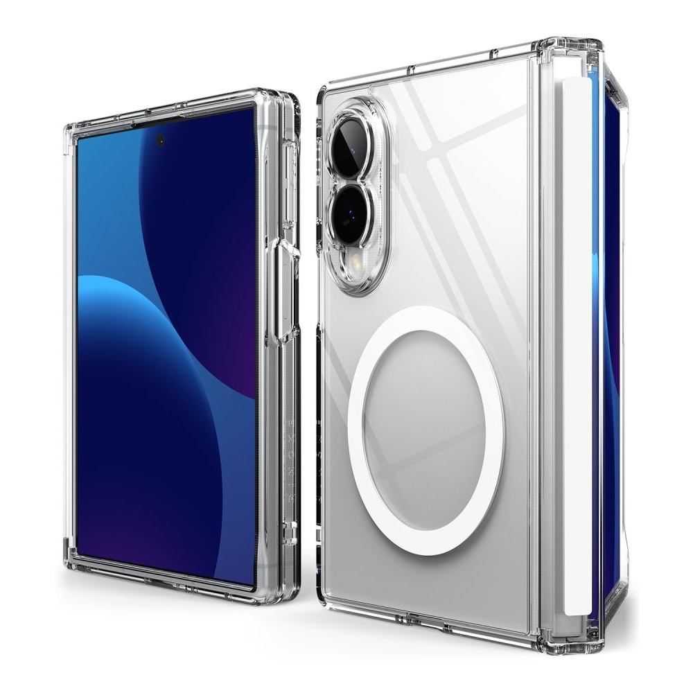 Ringke Fusion Flap obal s MagSafe na Samsung Galaxy Z Fold 8 - priehľadný