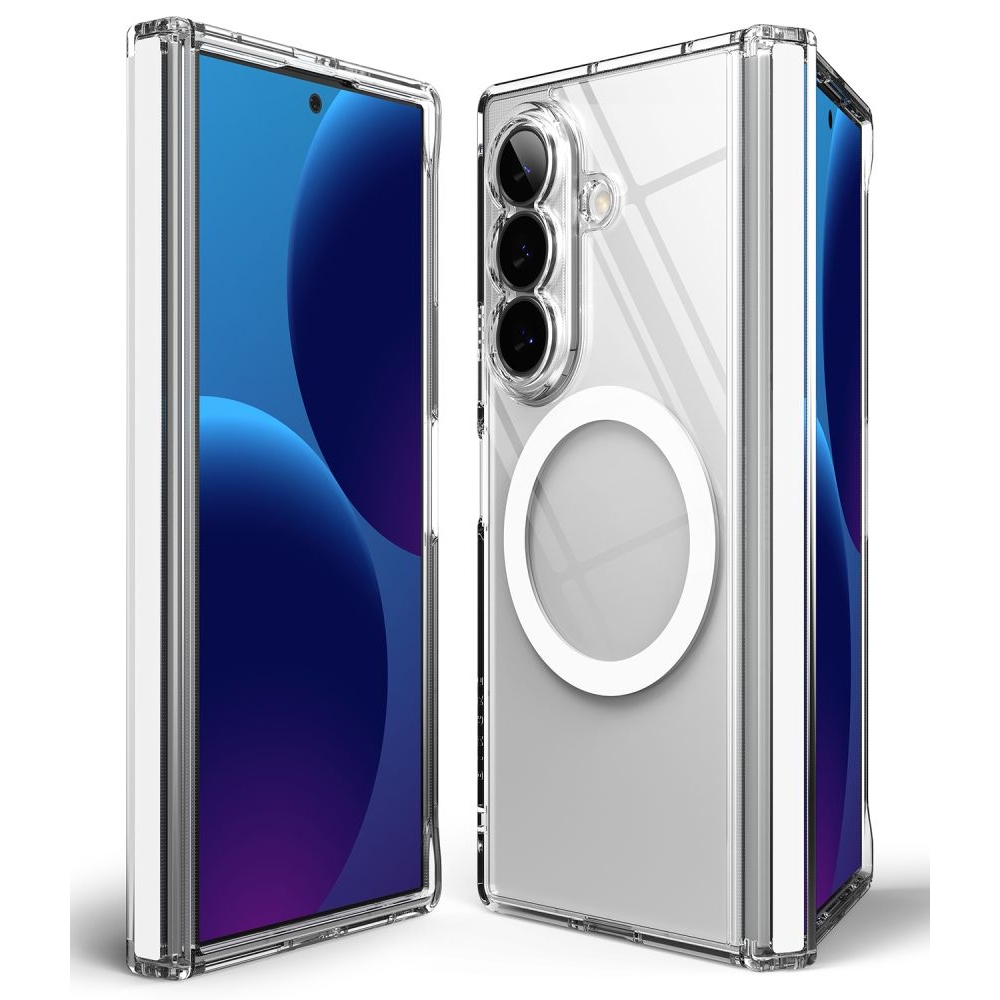 Ringke Fusion Flap obal s MagSafe na Samsung Galaxy Z Fold 8 Ultra - priehľadný