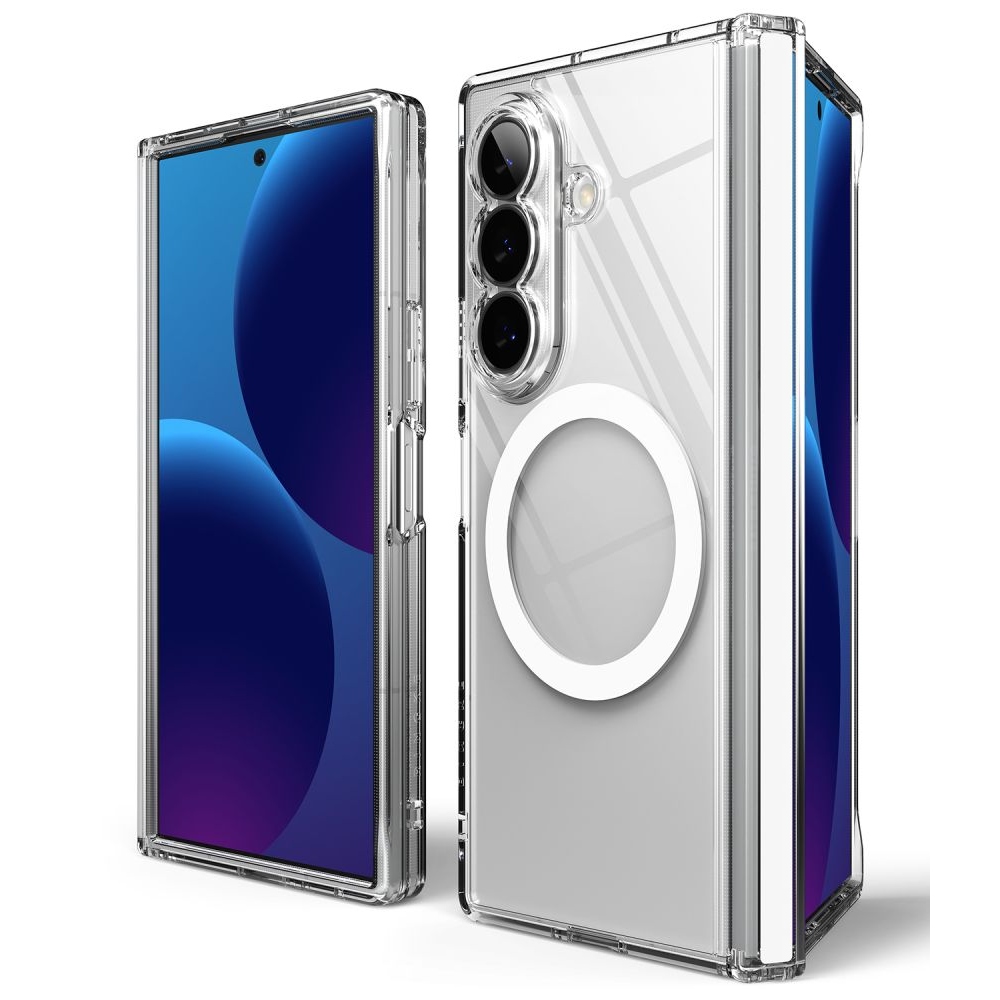 Ringke Fusion Flap obal s MagSafe na Samsung Galaxy Z Fold 8 Ultra - priehľadný