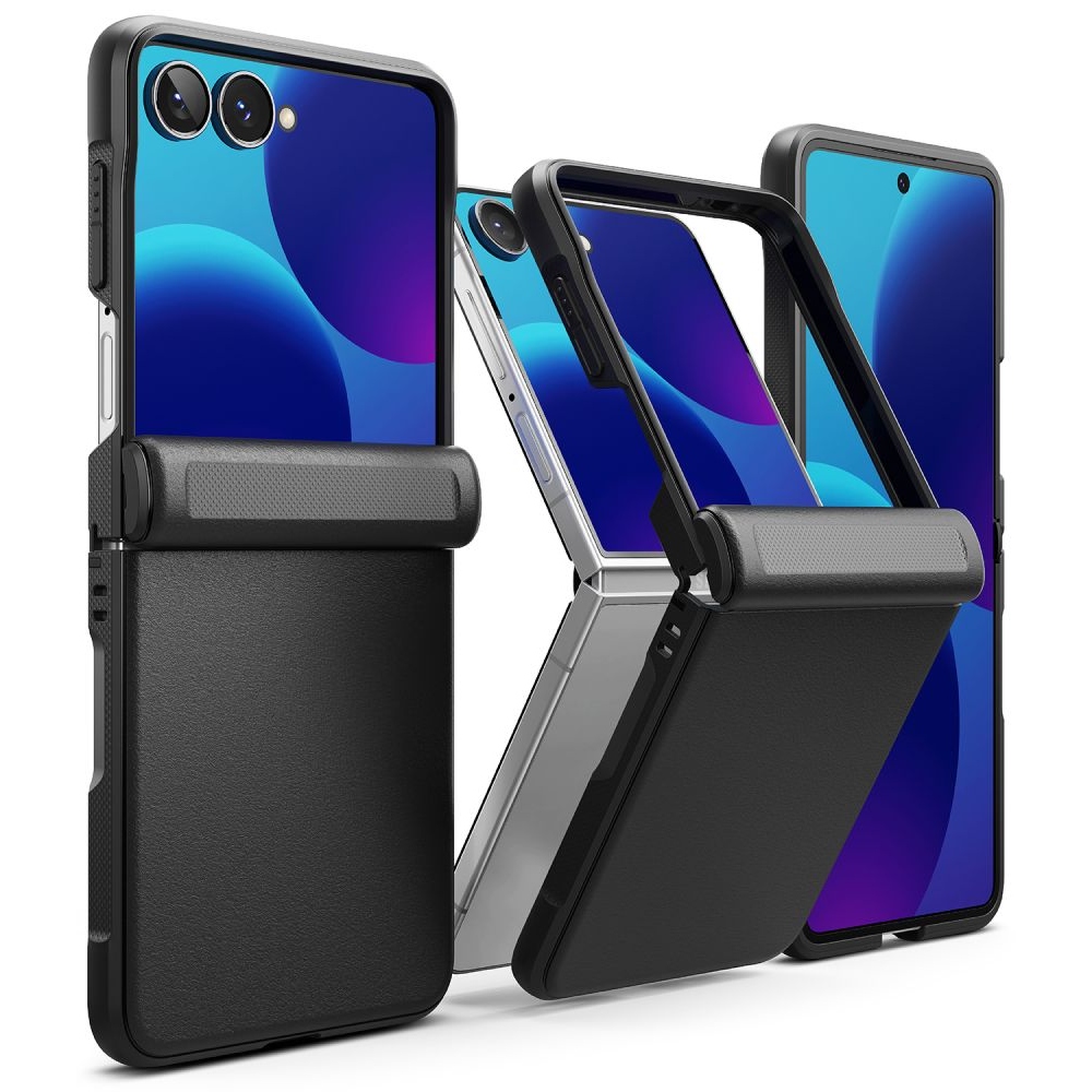 Ringke Onyx Flap obal na Samsung Galaxy Z Flip 8 - čierny