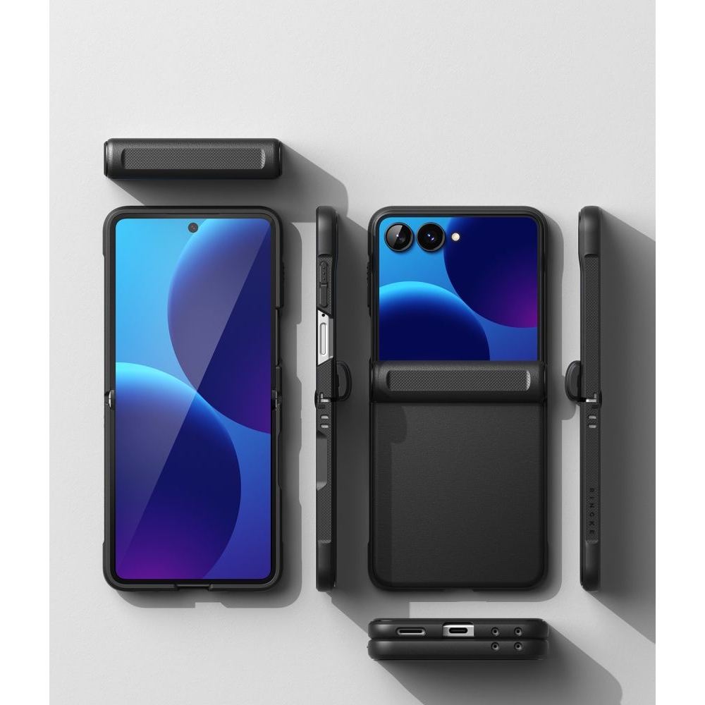 Ringke Onyx Flap obal na Samsung Galaxy Z Flip 8 - čierny