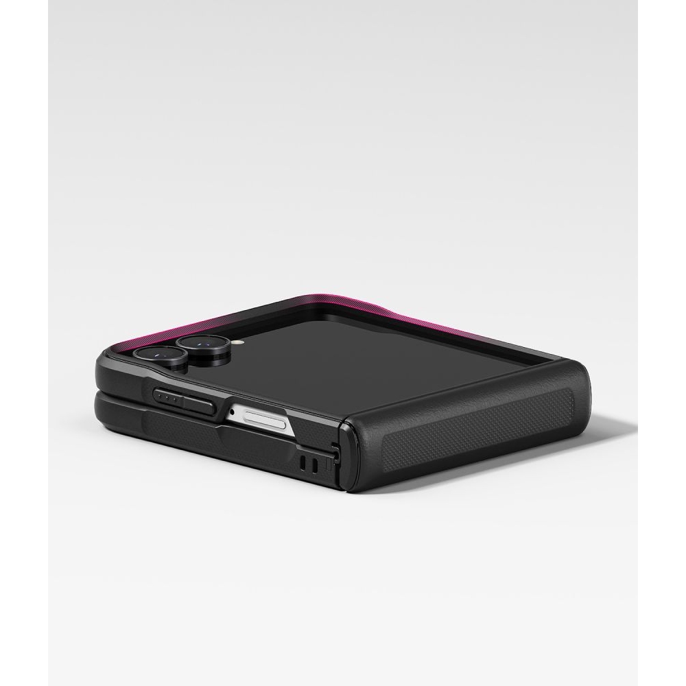 Ringke Onyx Flap obal s MagSafe na Samsung Galaxy Z Flip 8 - čierny