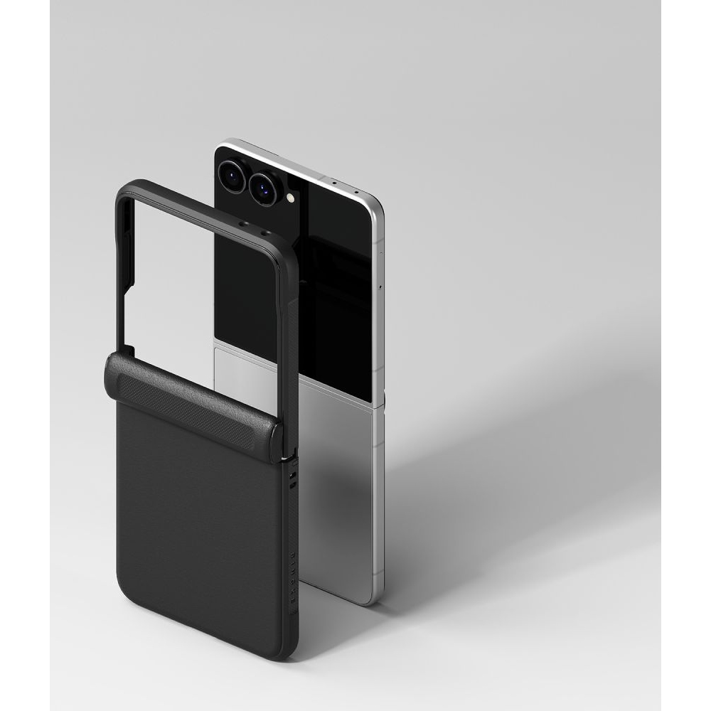 Ringke Onyx Flap obal s MagSafe na Samsung Galaxy Z Flip 8 - čierny