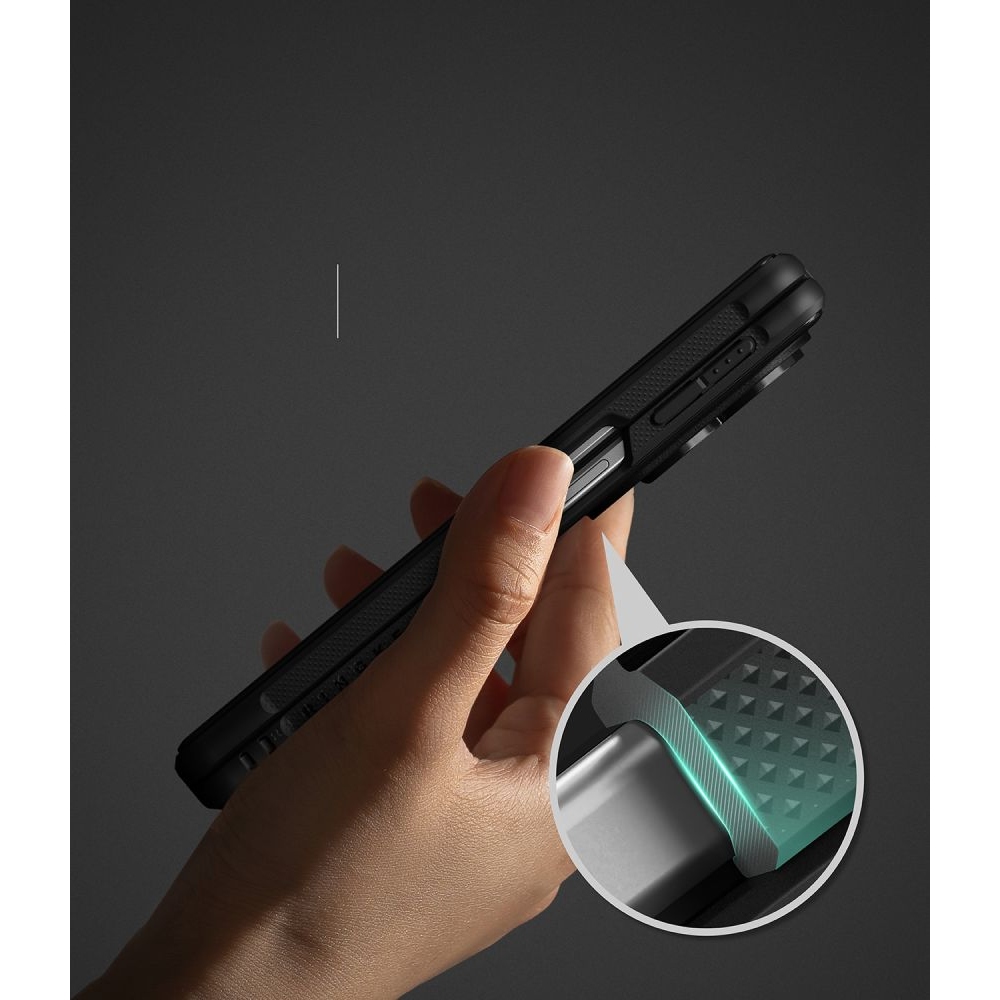Ringke Onyx Flap obal s MagSafe na Samsung Galaxy Z Fold 8 - čierny