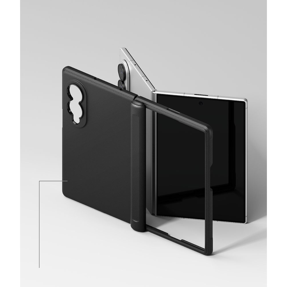 Ringke Onyx Flap obal s MagSafe na Samsung Galaxy Z Fold 8 - čierny