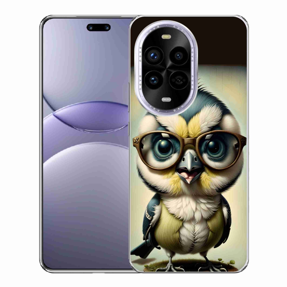 Gélový kryt mmCase na Huawei Nova 13 Pro 5G - mláďa s okuliarmi