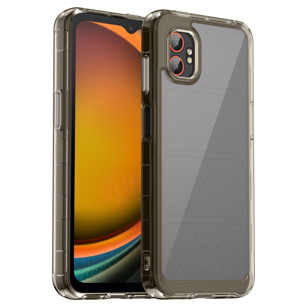 Gélový obal s pevným chrbtom na Samsung Galaxy Xcover 7 Pro - šedé