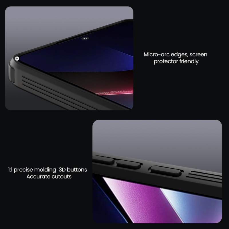 Nillkin CamShield PRO Magnetic Zadný Kryt pre Poco X7 Pro 5G Black