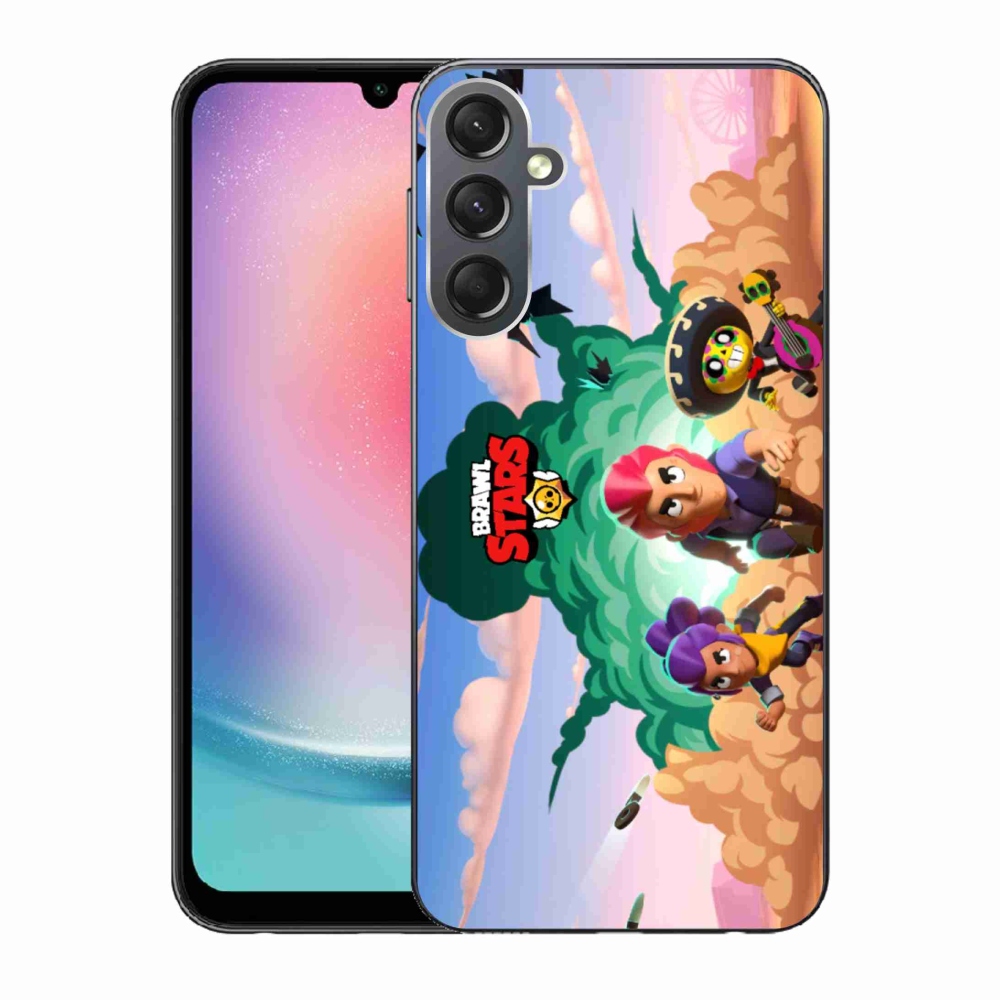 Gélový kryt mmCase na Samsung Galaxy A24 - brawl stars