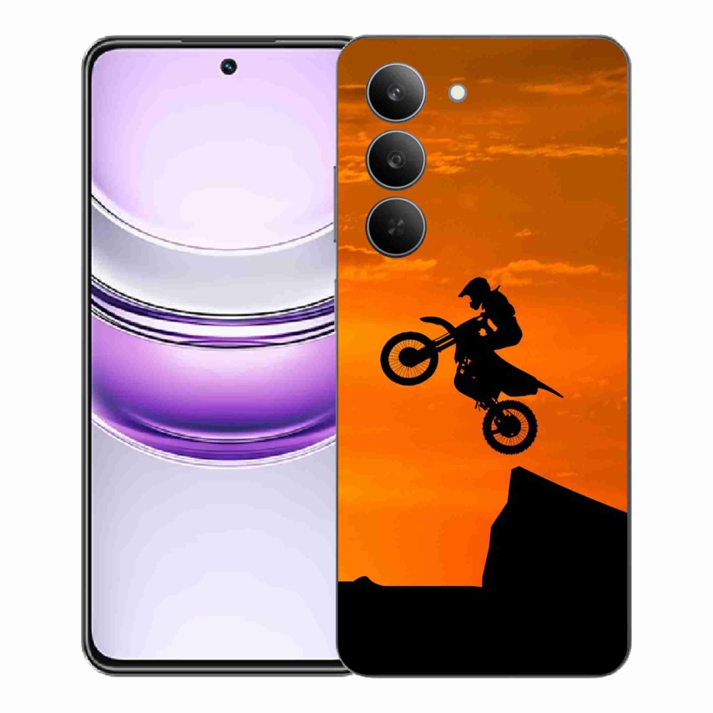 Gélový kryt mmCase na Realme 14x 5G - motocross
